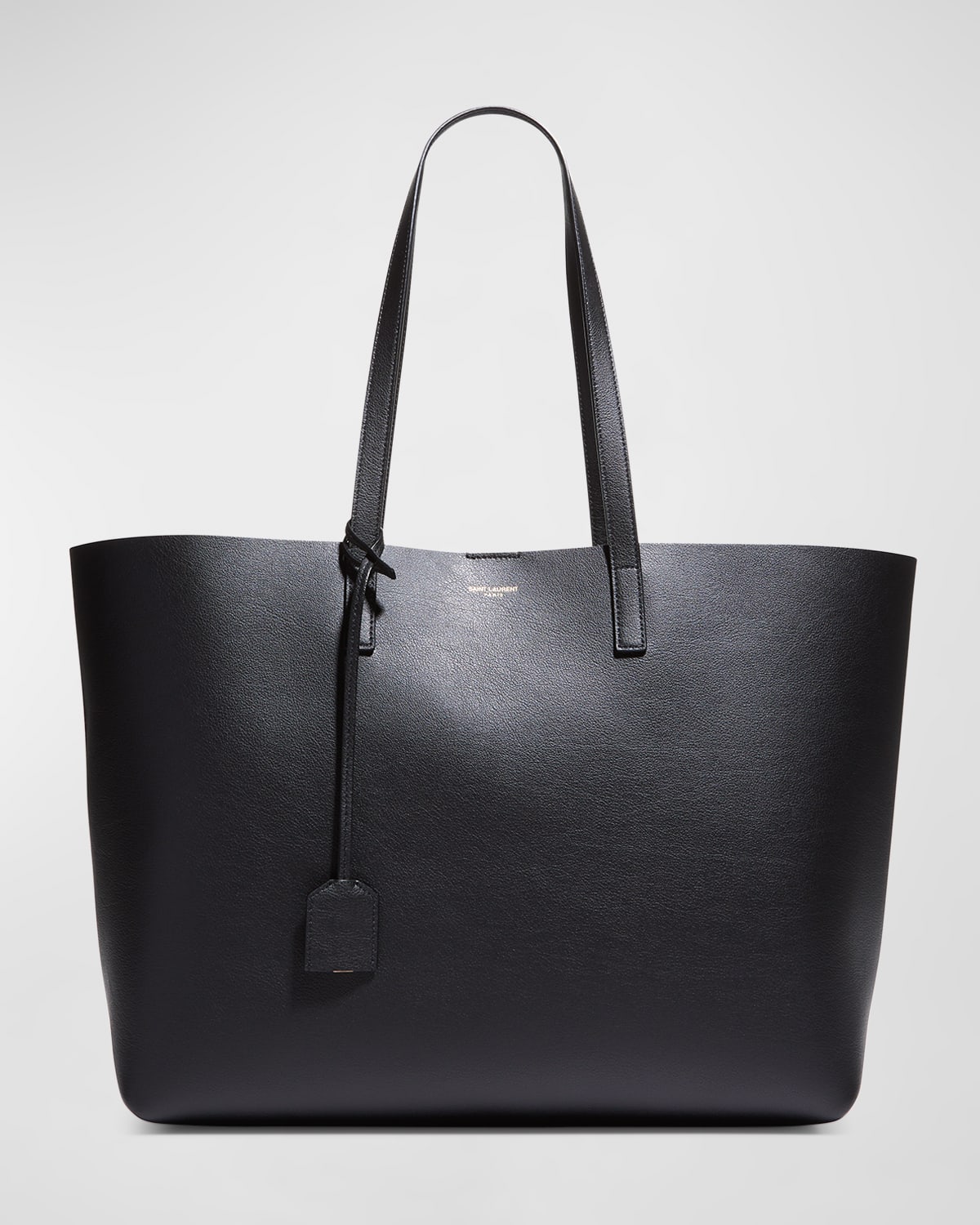 Saint Laurent Shopping Bag East-West Tote in Smooth Leather