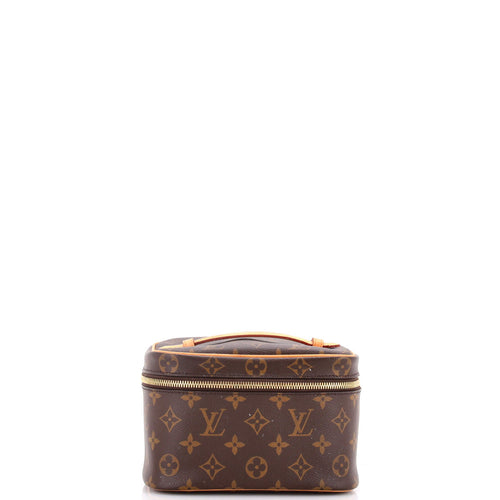 Nice Vanity Case Monogram Canvas Mini