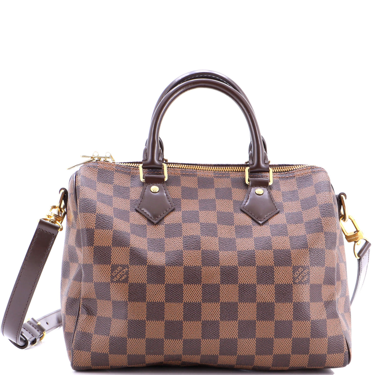 Louis Vuitton Speedy Bandouliere Bag Damier 25
