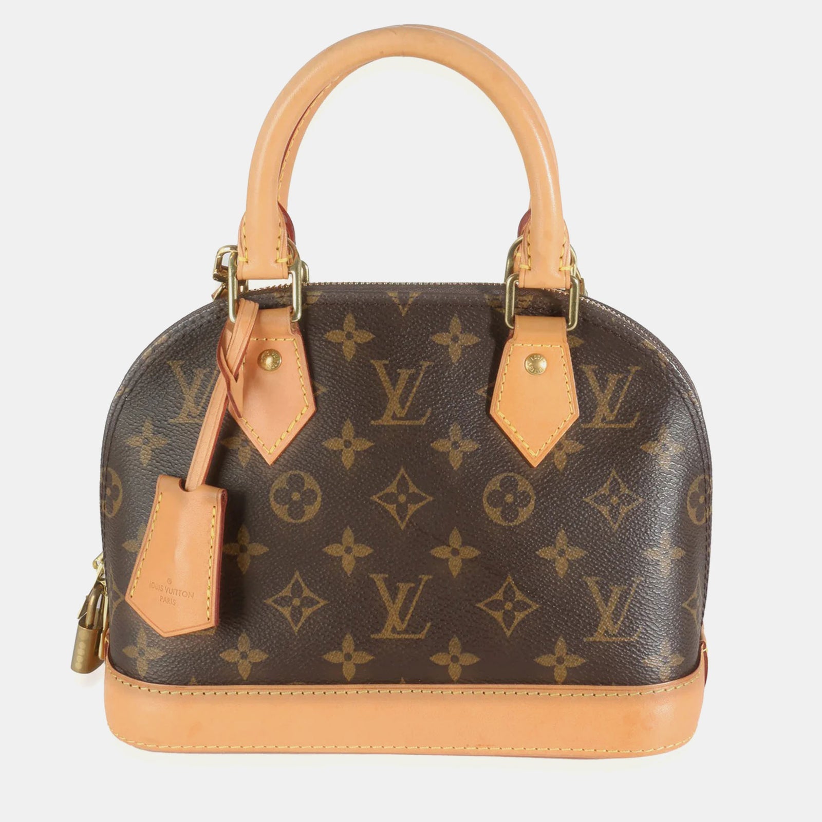 Louis Vuitton Alma BB-Tasche aus Canvas mit Monogramm