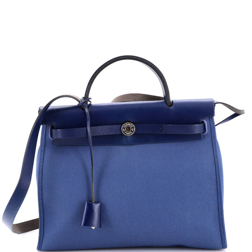 Herbag Zip Leather and Toile 31