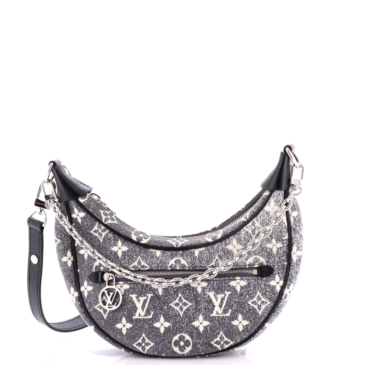 Louis Vuitton Loop Handbag Monogram Jacquard Denim