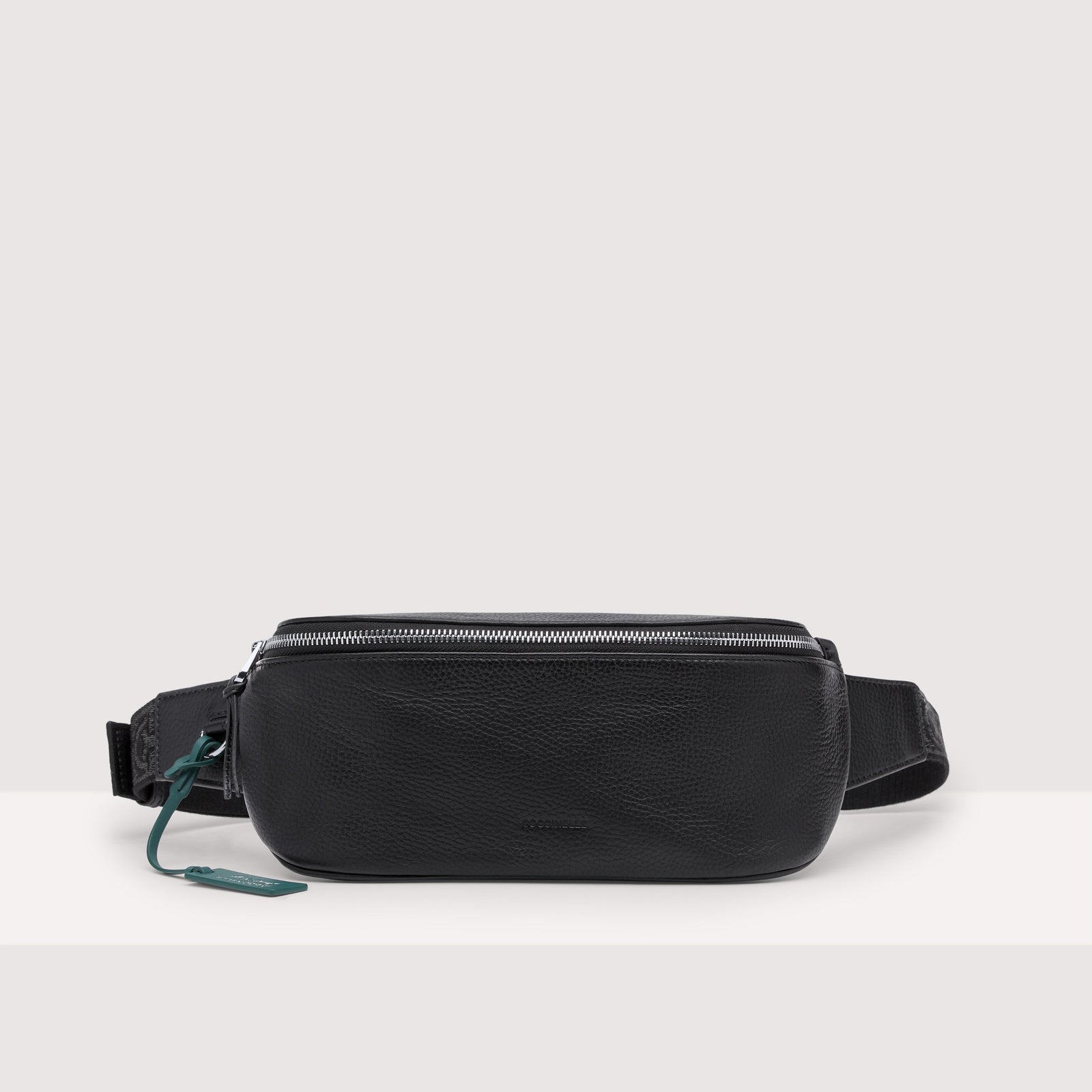 Coccinelle Grained Leather Waist Bag Man Collection