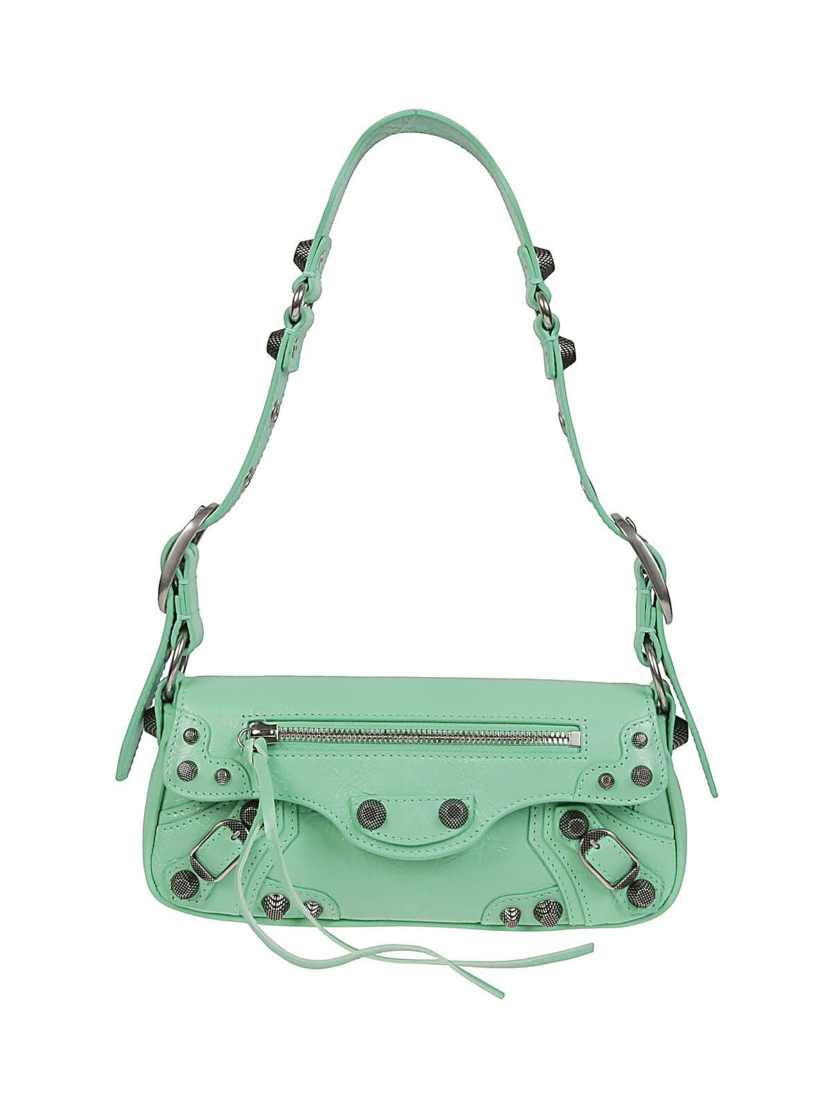 Balenciaga Women's Le Cagole Xs Shoulder Bag in Green | Size UNI | 7716701VG9Y3823