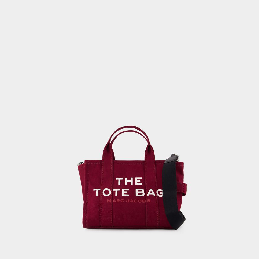 Women's The Small Tote Bag in Oxblood | M0016493