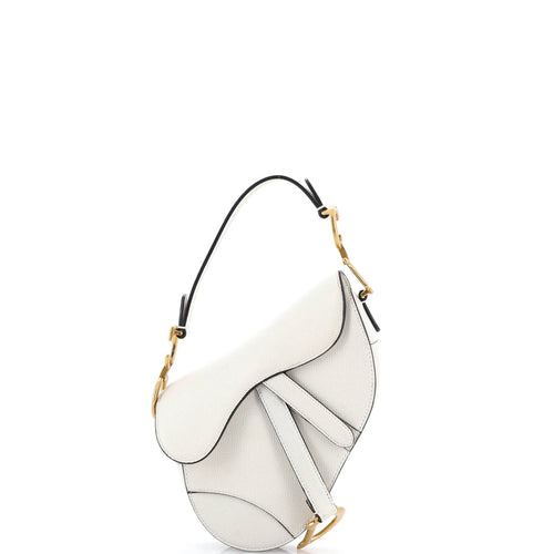 Saddle Handbag Leather Mini