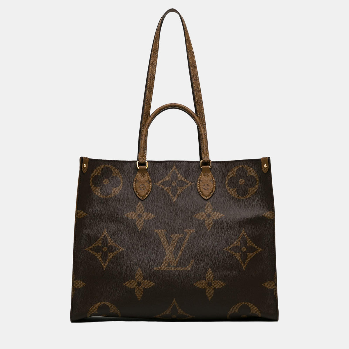 Louis Vuitton Brown Monogram Reverse Giant OnTheGo GM