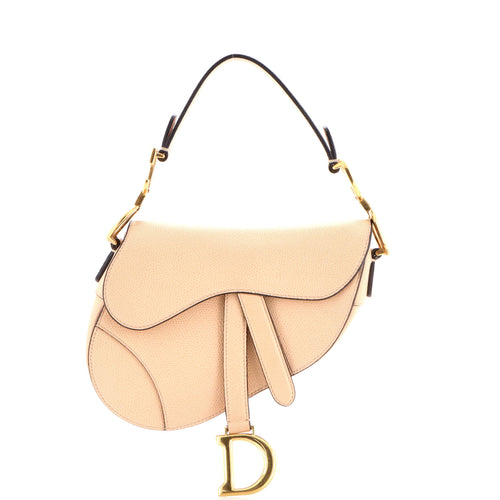 Saddle Handbag Leather Mini