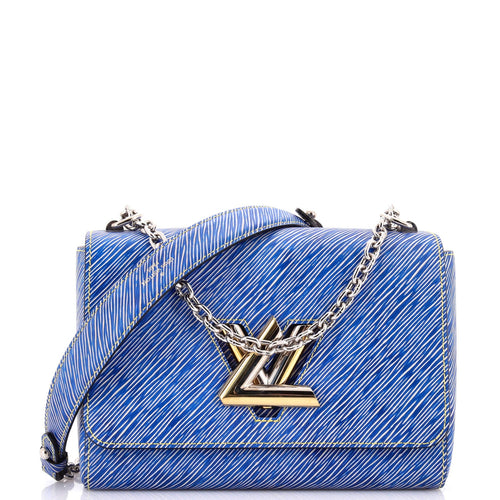 Twist Handbag Limited Edition Pin Embellished Epi Leather MM