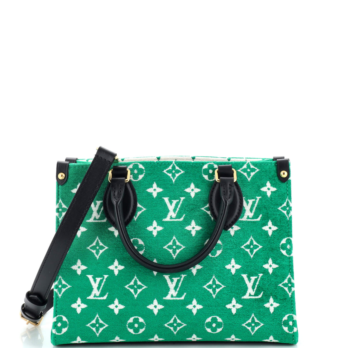 Louis Vuitton OnTheGo Tote LV Match Monogram Jacquard Velvet PM