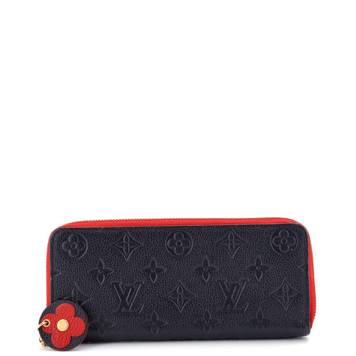 Clemence Wallet Monogram Empreinte Leather