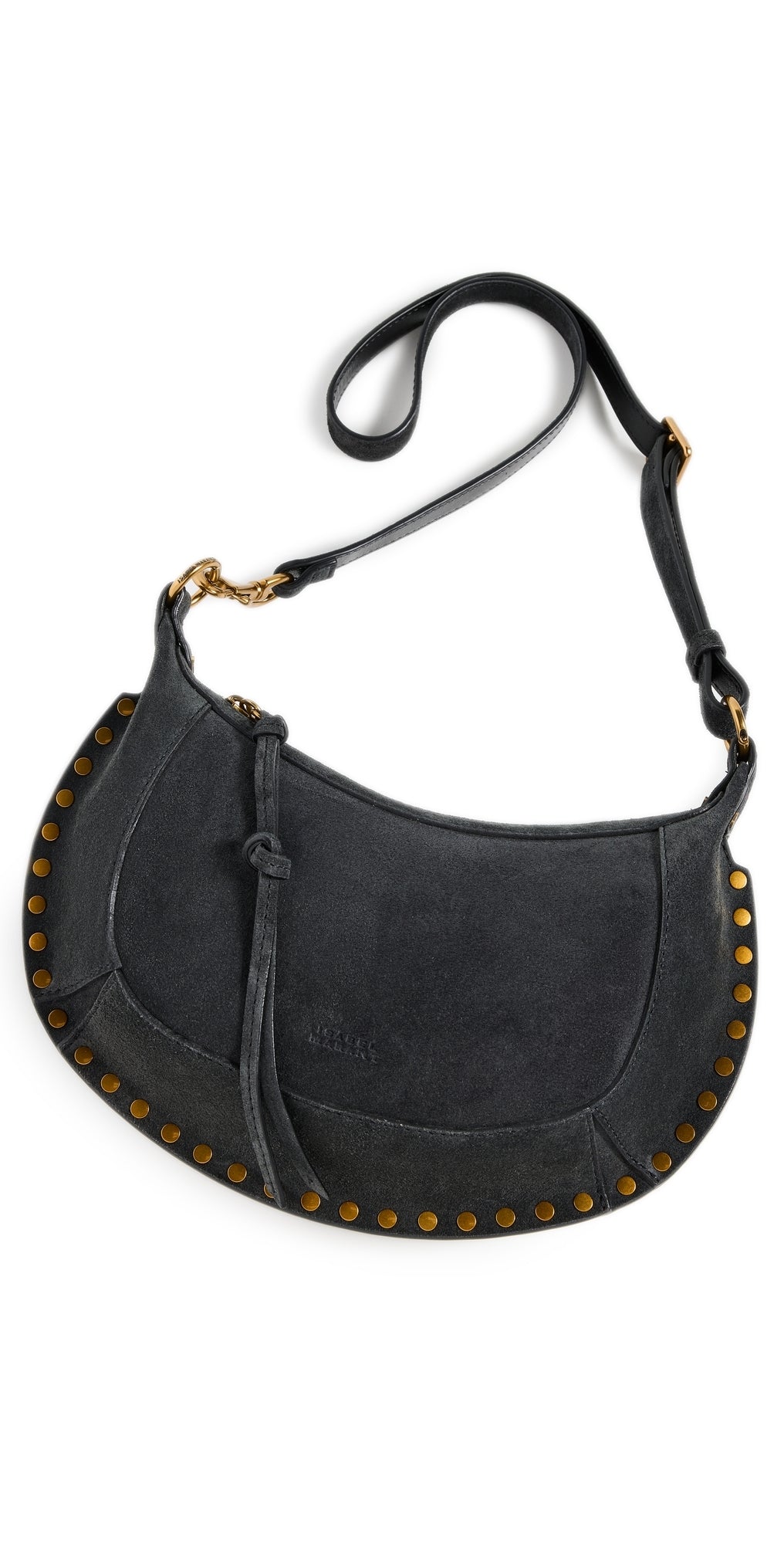 Isabel Marant Oskan Moon Bag Anthracite One Size