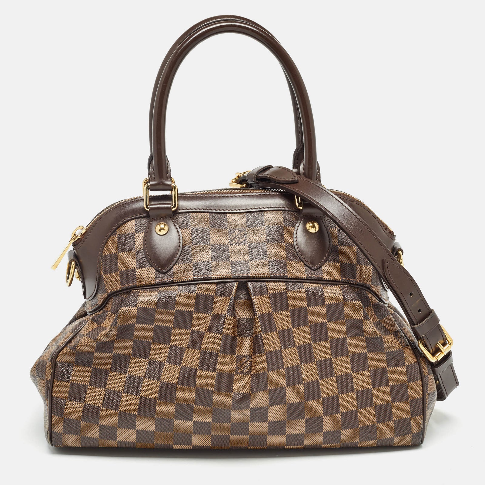 Louis Vuitton Sac Trevi PM en toile Damier Ebène