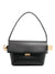 Women's Le Rond CarrÃ© Leather Shoulder Bag in Black | 24H243BA3833171 Color 990