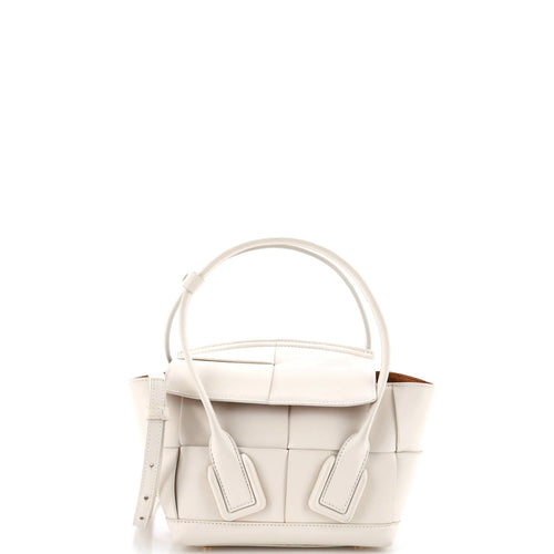 Arco Bag Maxi Intrecciato Leather Mini