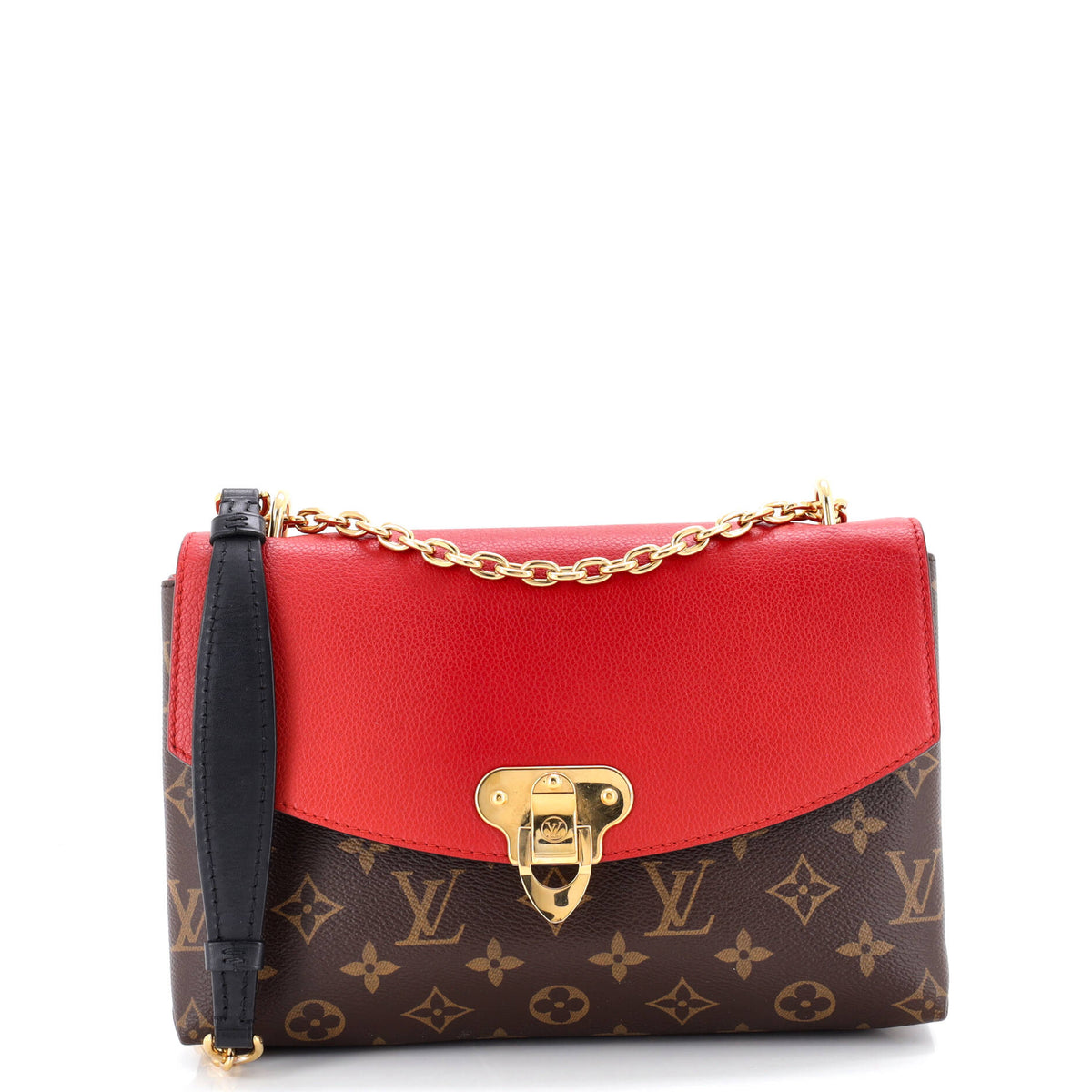 Louis Vuitton Saint Placide Handbag Monogram Canvas and Leather