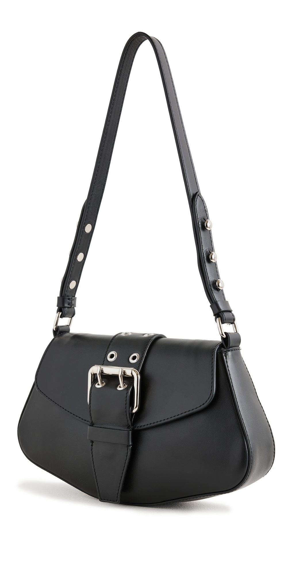 Reformation Rafaella Shoulder Bag Black One Size