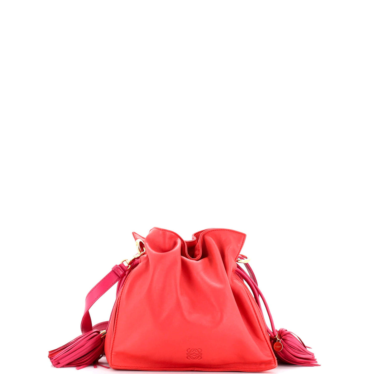 Loewe LOEWE Flamenco Crossbody Bag Leather Small