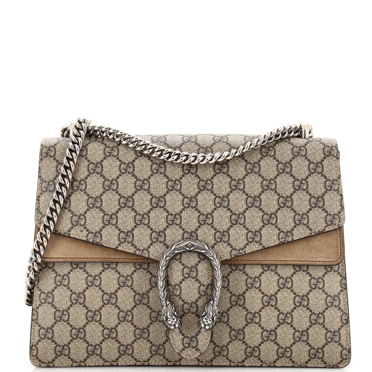 Gucci GUCCI Dionysus Bag GG Coated Canvas Medium