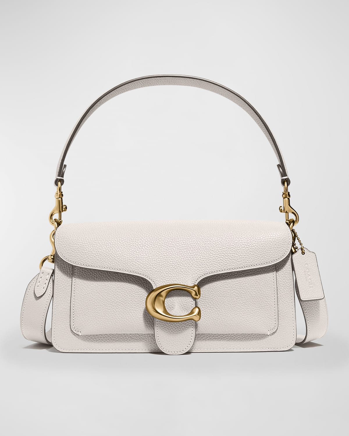 Coach Tabby Pebbled Leather Shoulder Bag