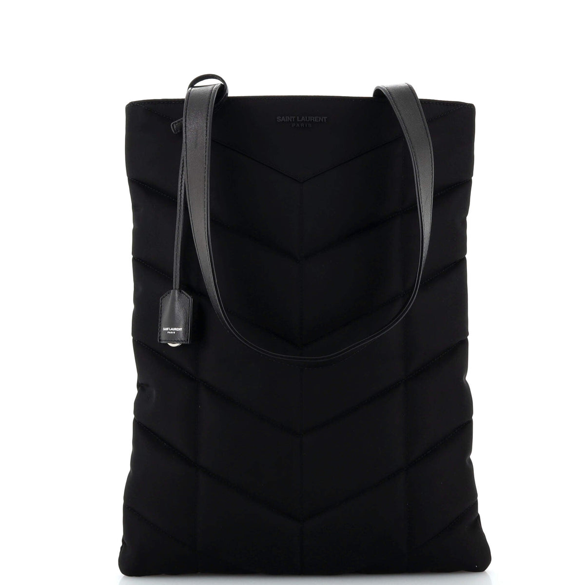 Saint Laurent Puffer Tote Nylon Tall