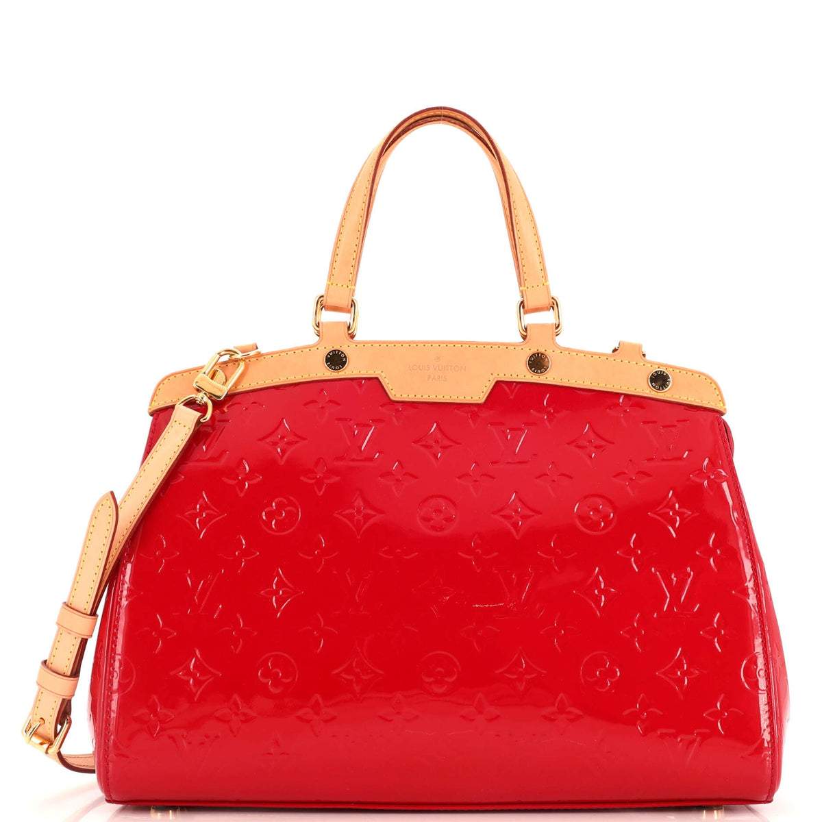 Louis Vuitton Brea Handbag Monogram Vernis MM