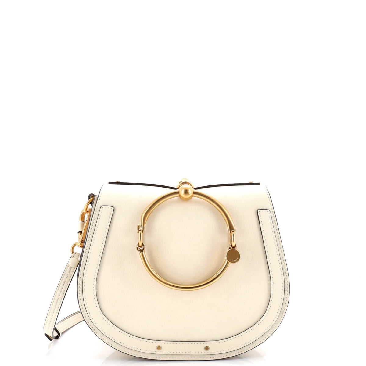Chloe CHLOE Nile Crossbody Bag Leather Medium