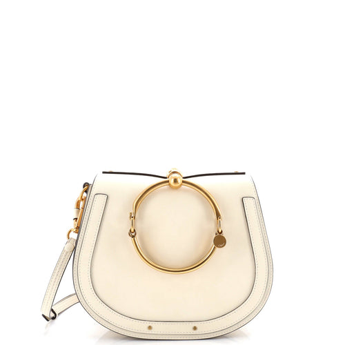 CHLOE Nile Crossbody Bag Leather Medium