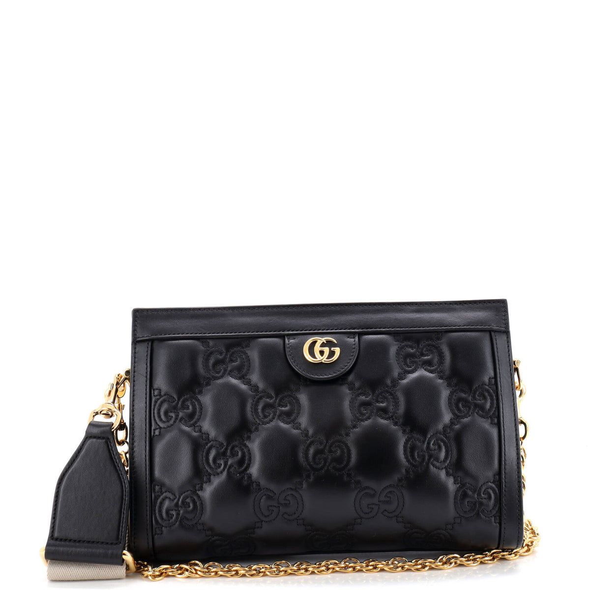 Gucci GUCCI GG Shoulder Bag GG Matelasse Leather Small