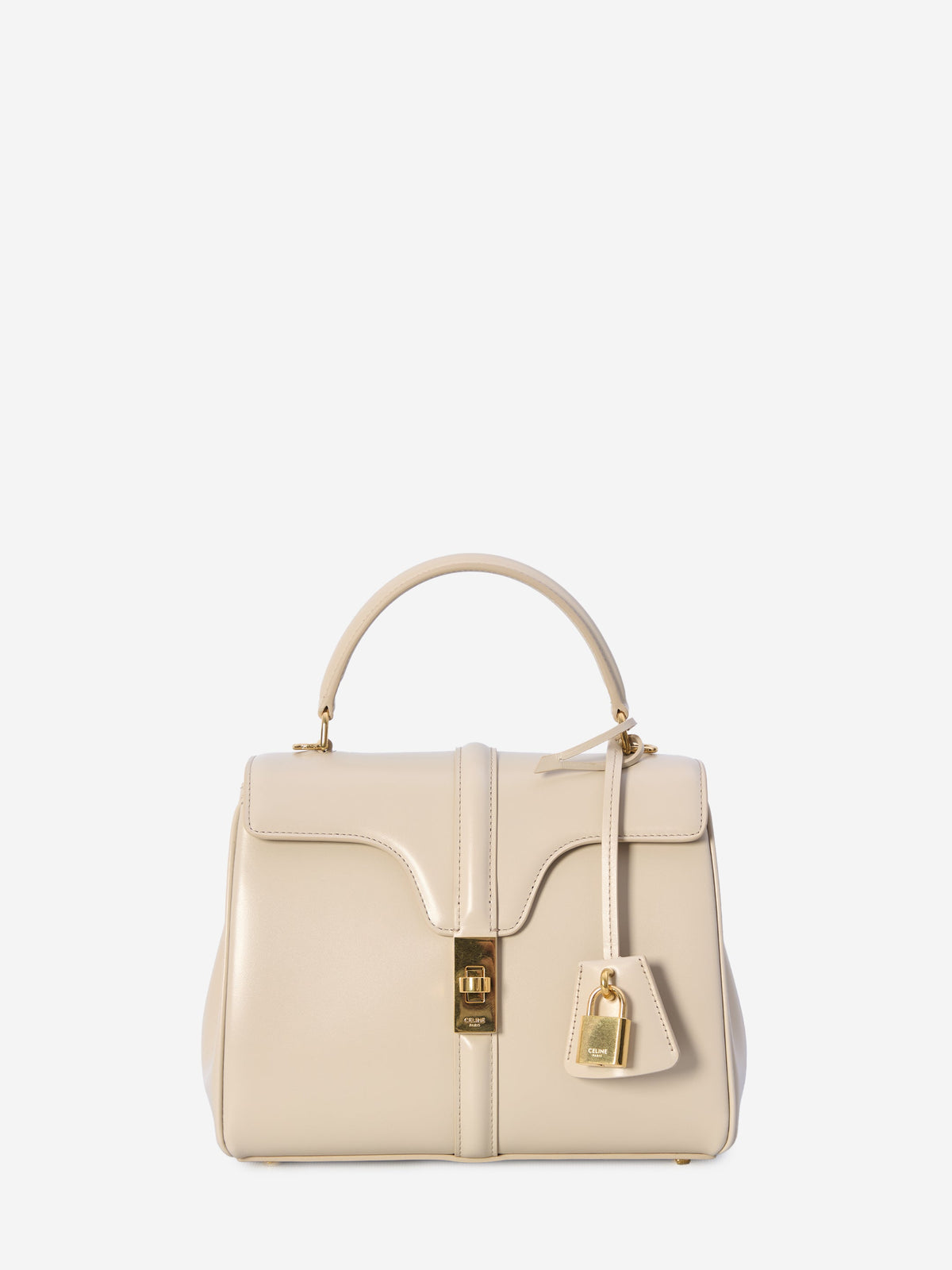 Celine Women's Small 16 Bag in Beige | 188003BEY