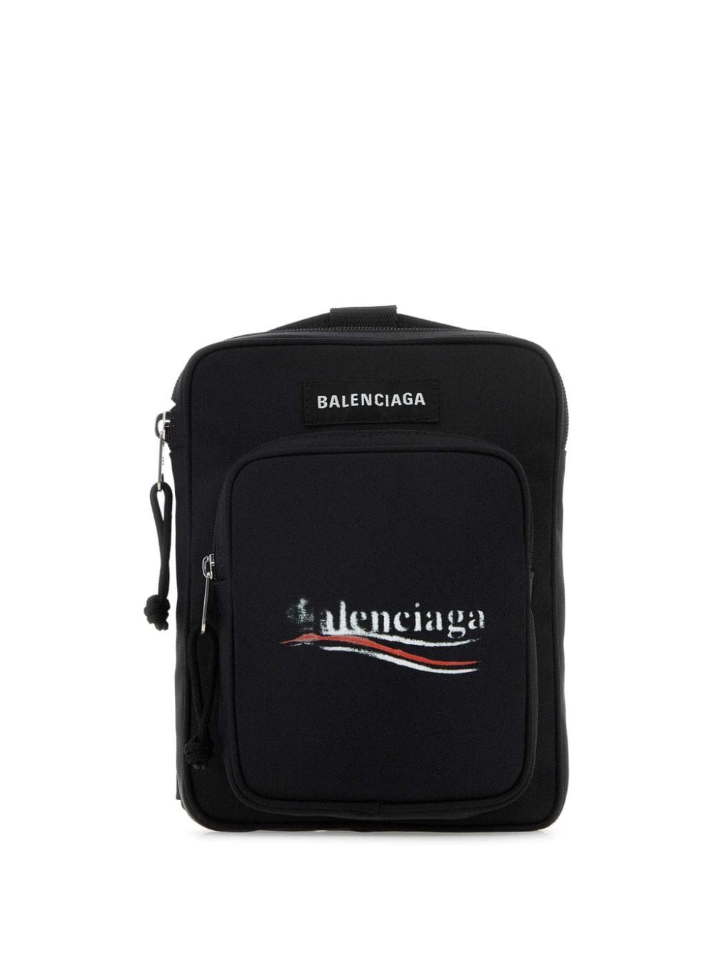 Balenciaga Men's Explorer Crossbody Bag in Black | Size UNI | 6202602AA291090