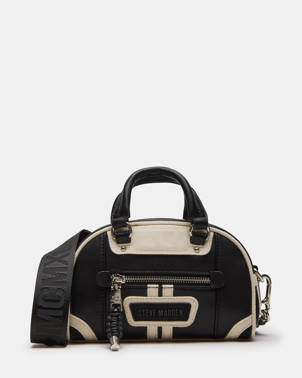 Stevemadden PINS BAG BLACK/WHITE
