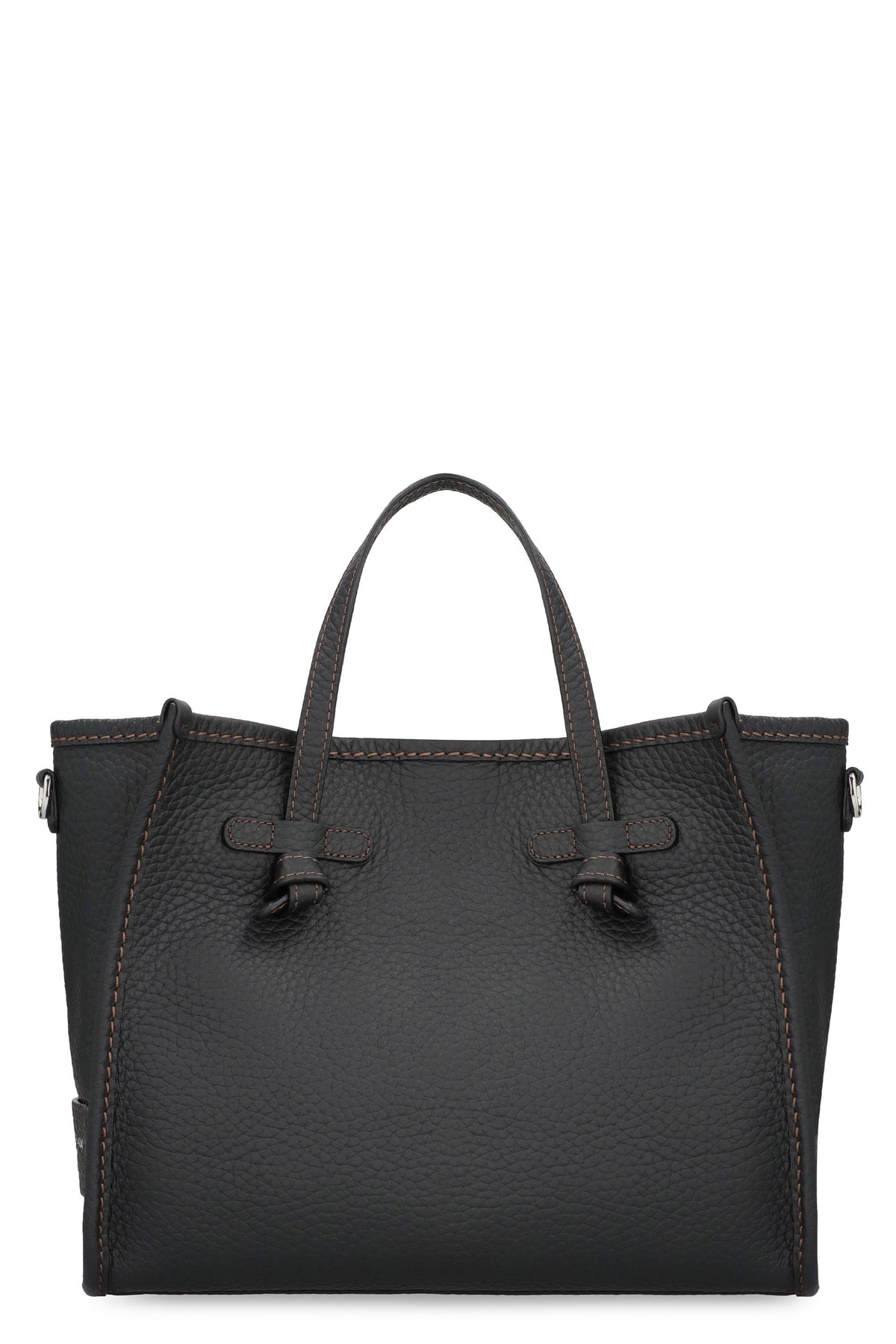 Gianni Chiarini Women's Miss Marcella 32 Smooth Leather Tote Bag in Black | BS9332BBL Color 001