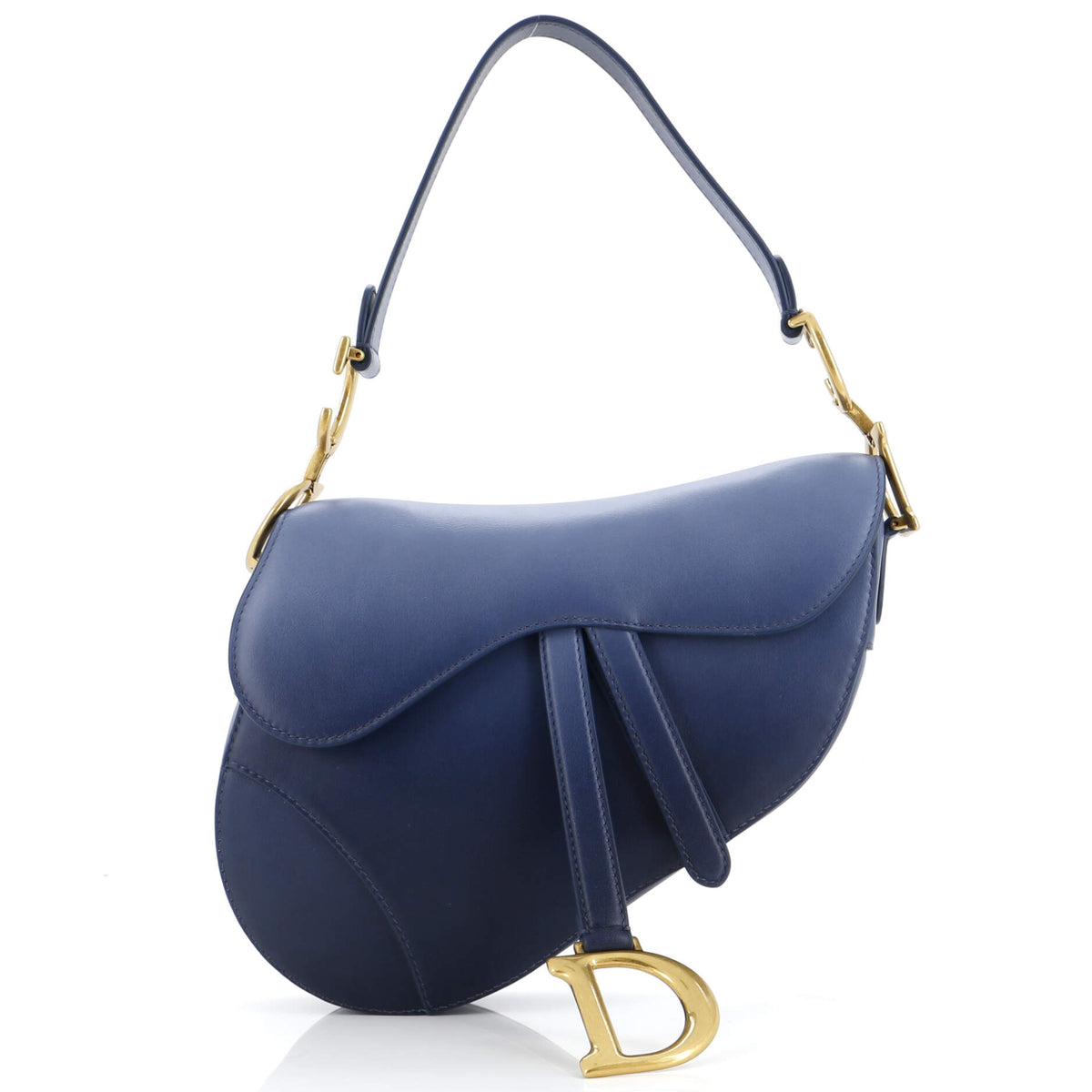 Christian Dior Saddle Handbag Gradient Leather Medium