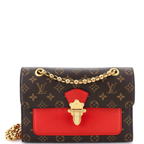 Victoire Handbag Monogram Canvas and Leather