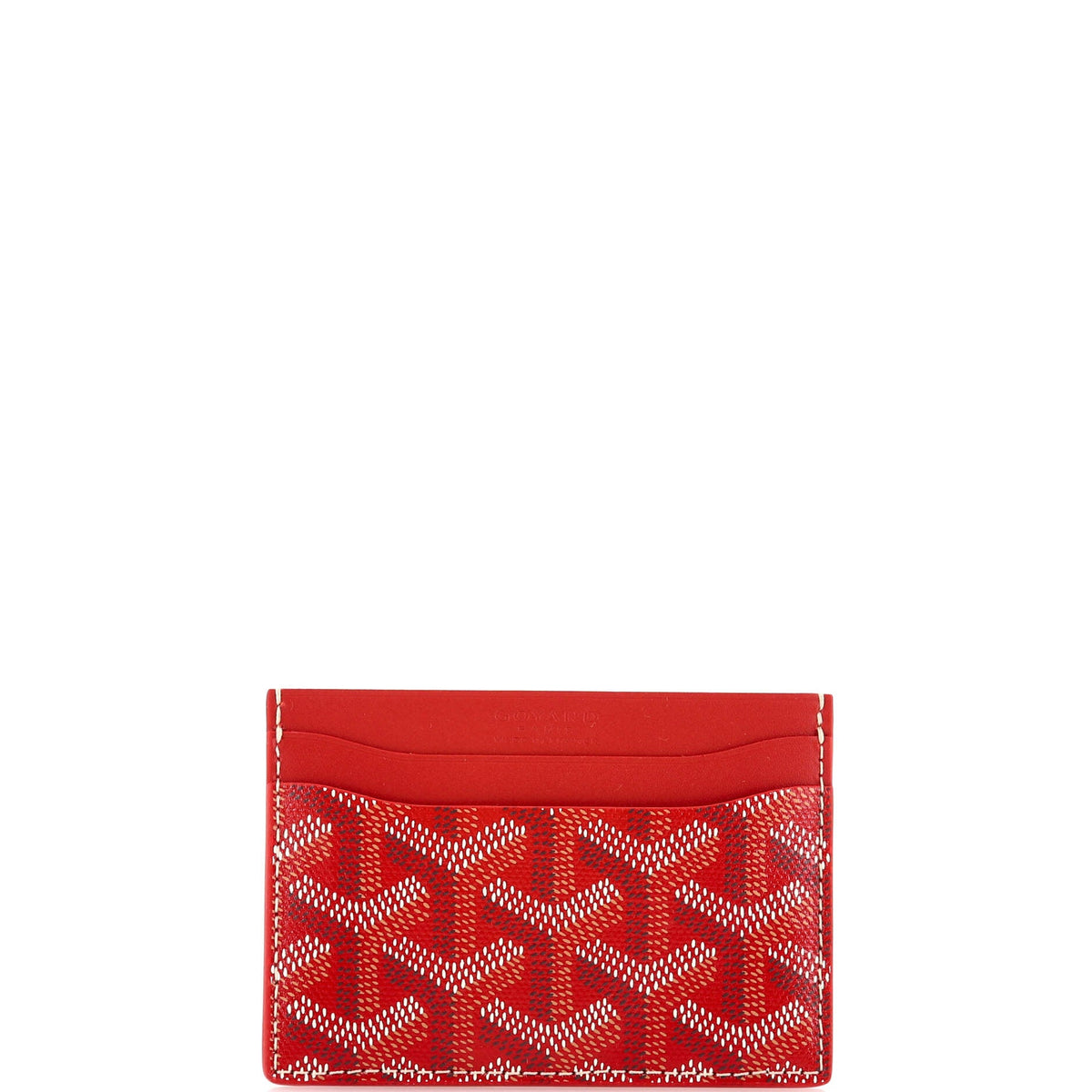Goyard GOYARD Saint Sulpice Card Holder Coated Canvas
