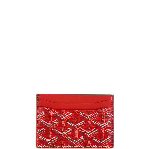 GOYARD Saint Sulpice Card Holder Coated Canvas