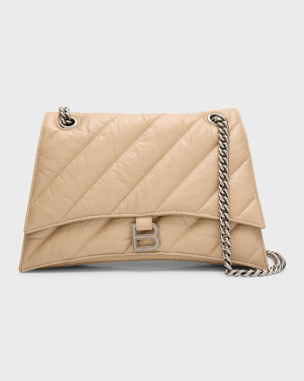 Crush Medium Quilted Chain Bag