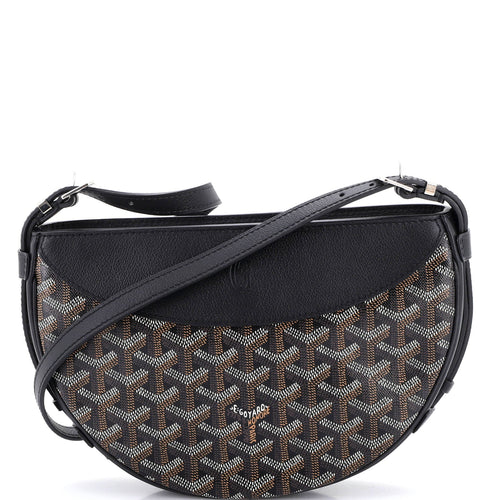GOYARD Hirondelle Shoulder Bag Coated Canvas and Leather