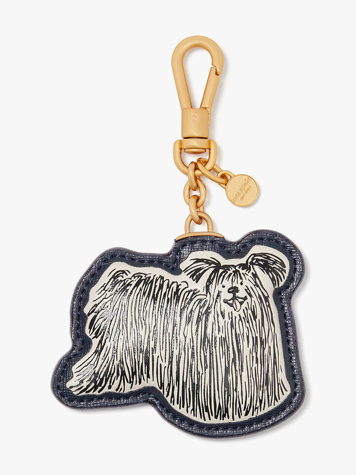 Kate Spade Au Shaggy Embossed Key Fob