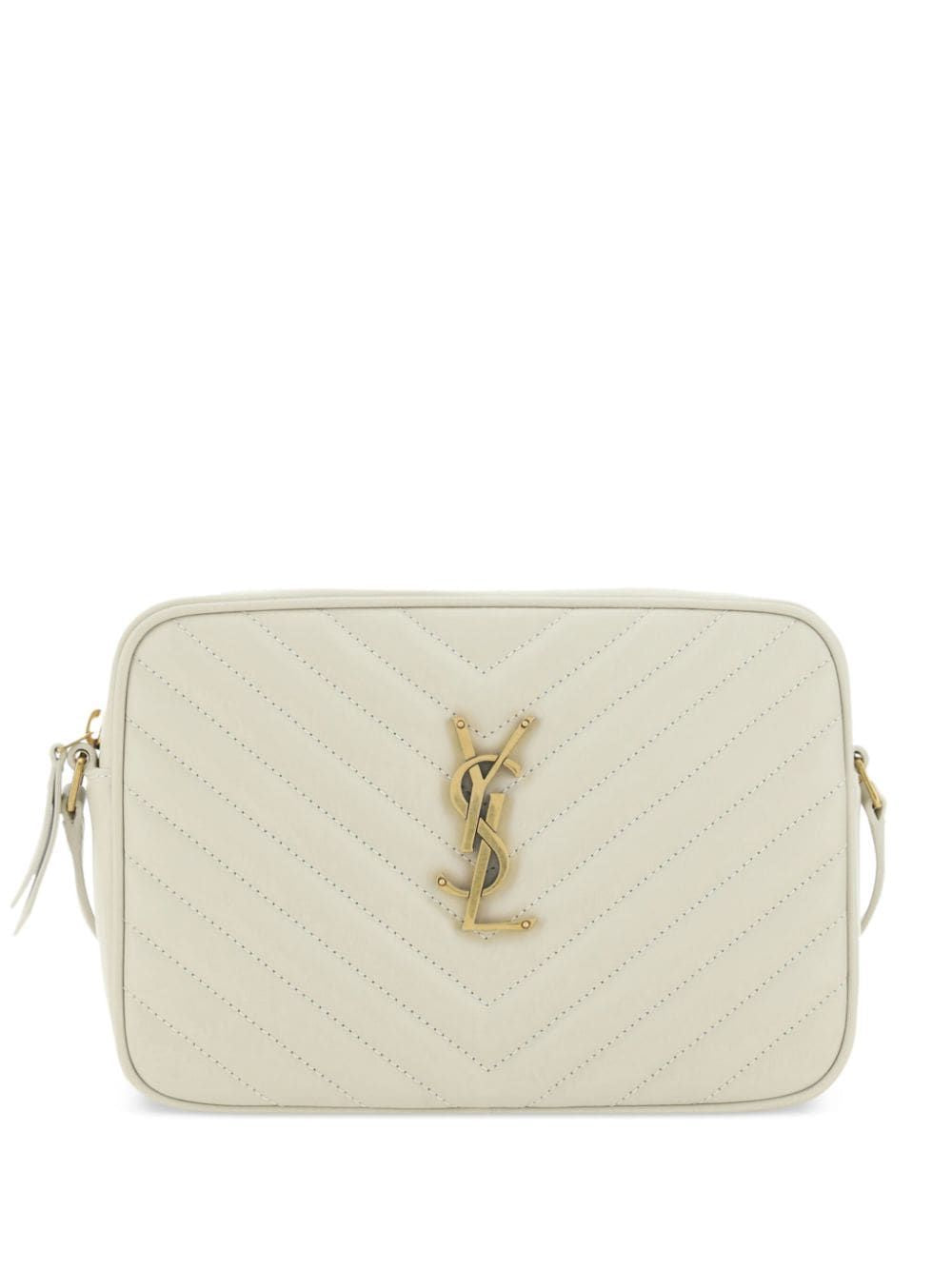 Saint Laurent Women's Lou Camera Bag in Cremasoft | 761554DV707