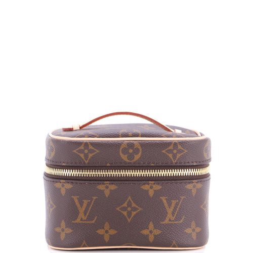 Nice Vanity Case Monogram Canvas Nano