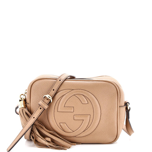 GUCCI Soho Disco Crossbody Bag Leather Small