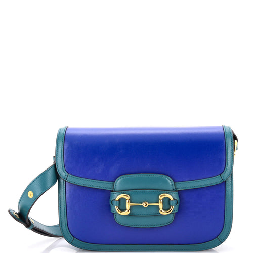 GUCCI Horsebit 1955 Shoulder Bag Leather Small
