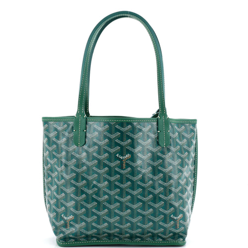GOYARD Anjou Reversible Tote Coated Canvas Mini