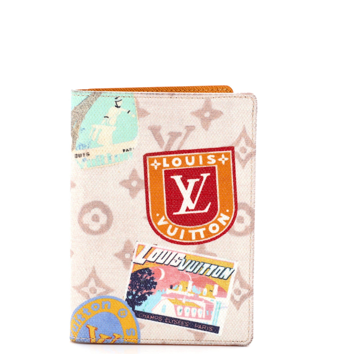 Louis Vuitton Passport Cover Flight Mode Monogram Canvas