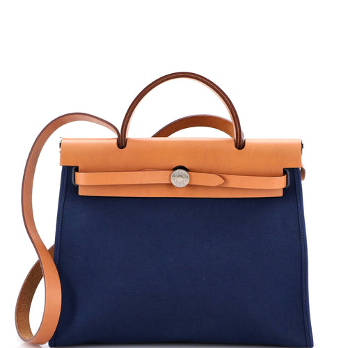 Herbag Zip Leather and Toile 31