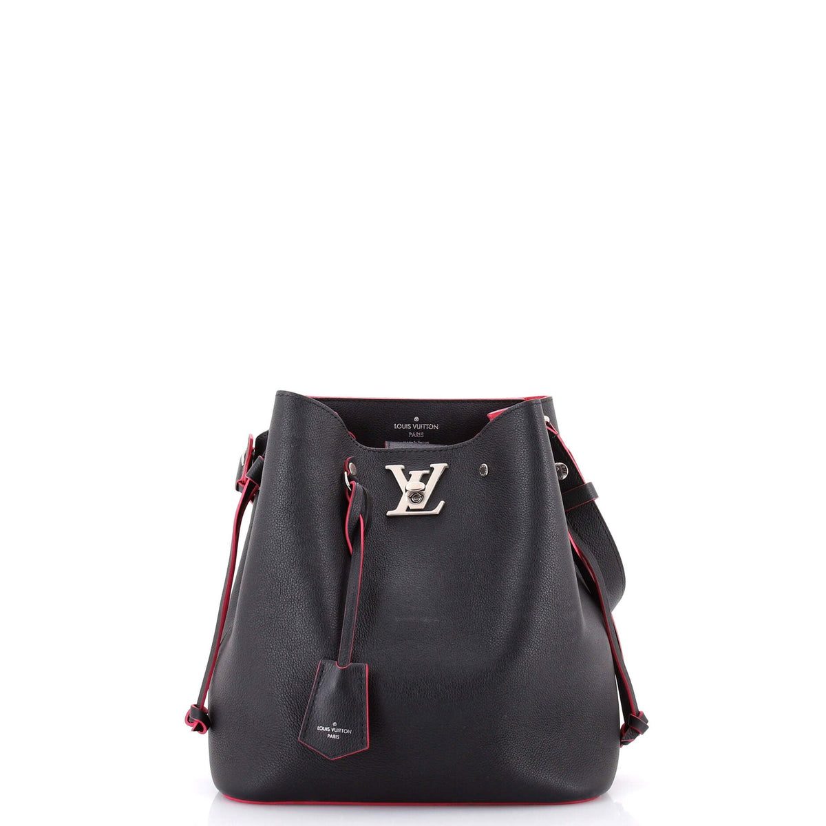 Louis Vuitton Lockme Bucket Bag Leather