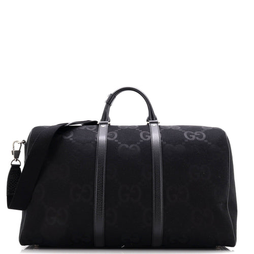 GUCCI Convertible Duffle Bag Jumbo GG Canvas Large