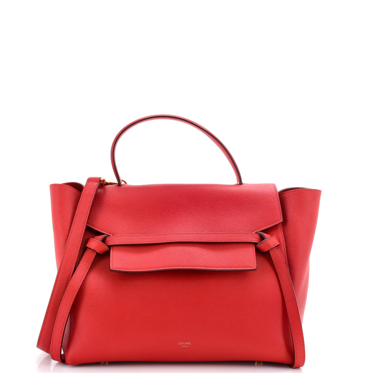 Celine CELINE Belt Bag Textured Leather Mini